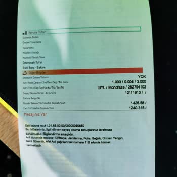 SEDAŞ Sayaç Değişim Sonrası Fatura Gelmiyor.