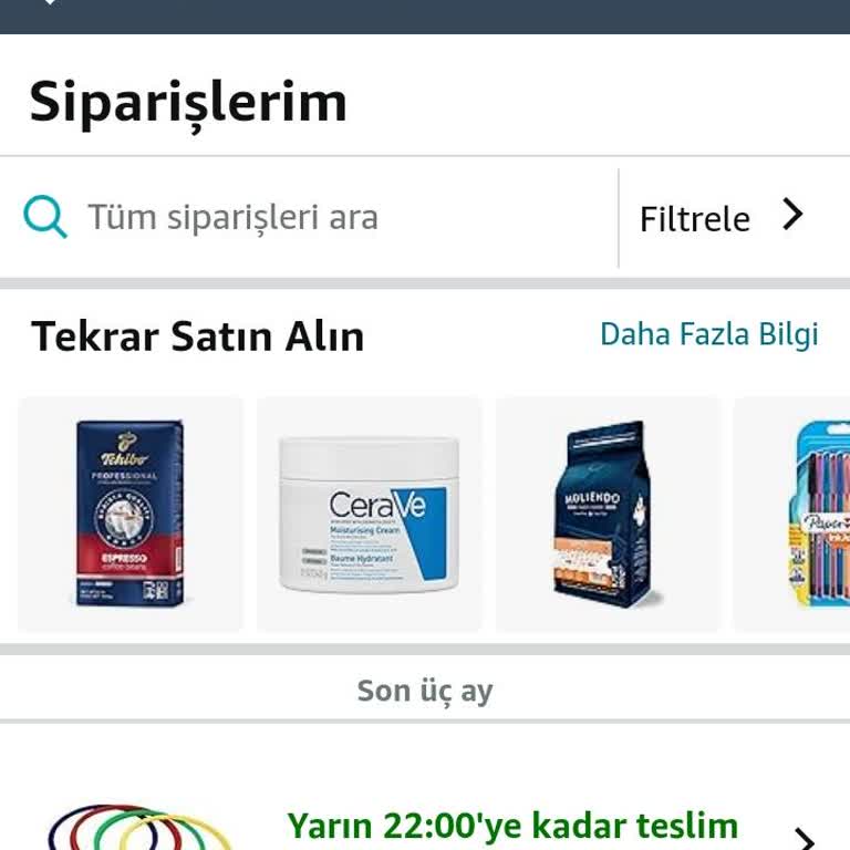 Amazon Kargo Teslim Tarihindeki Değişiklik
