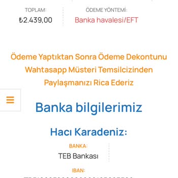 Buharsigara - elektriklisigara.com EFT İle Ödeme Yaptığım Ürün Gönderilmedi