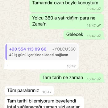 Kasko Şirketinden Ve Yolcu 360 Dan Paramı Alamıyorum