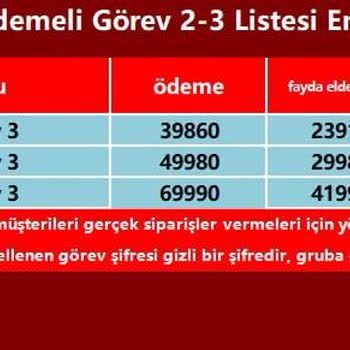 Görev Yap Para Kazan Üzerinden Şüpheli Para Kazanma Teklifleri!