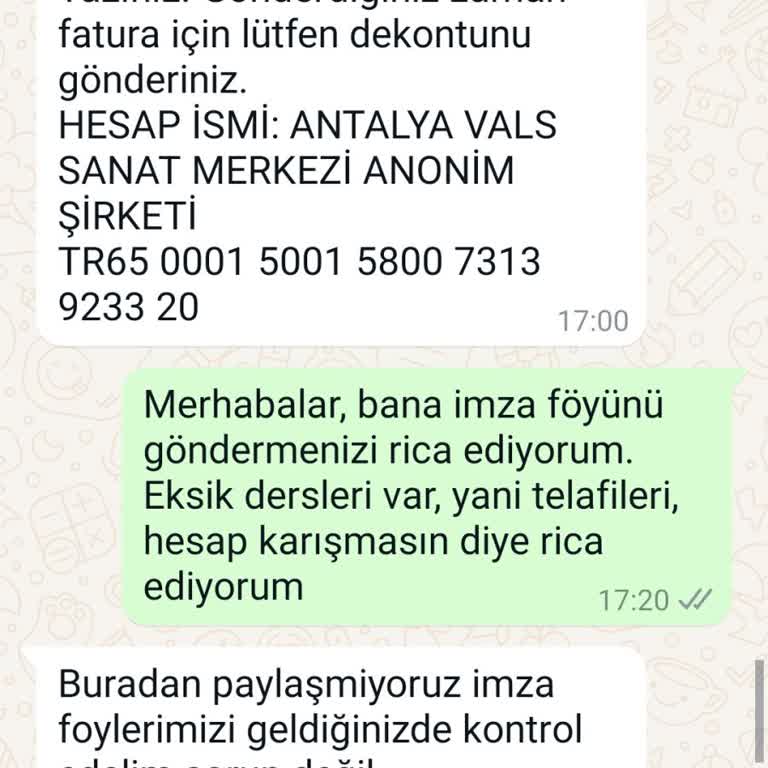 Antalya Vals Sanat Merkezi Haksız Kazanç