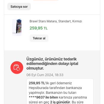 Hepsiburada Geç Teslimat Ve Ürün Bulunamaması Sorunu