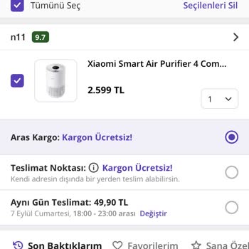 N11 Kendi Sattığı Üründe Oluşan Fiyat Farkını İade Etmiyor