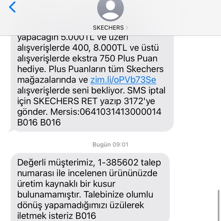 Skechers Tüm Kusurlu Ürünlerini Kullanıcı Hatası Diye Geri Gönderiyor