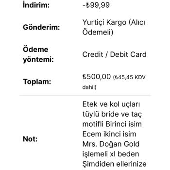 Ceremonist Sitesi Ürünümü Göndermiyor