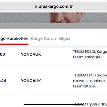 Aras Kargoda Kaybolan Saat!