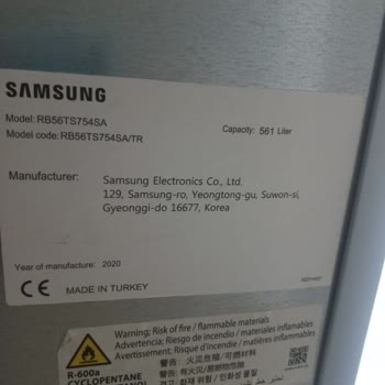 Samsung Marka Buzdolabı Kabusu