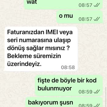 KVK Garanti Dışı Bahaneler Üreten KVKK Firması Ve Sonuçsuz Geri Gönderim