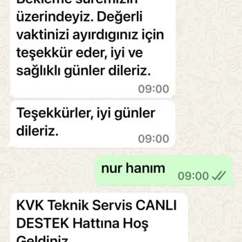 KVK Garanti Dışı Bahaneler Üreten KVKK Firması Ve Sonuçsuz Geri Gönderim