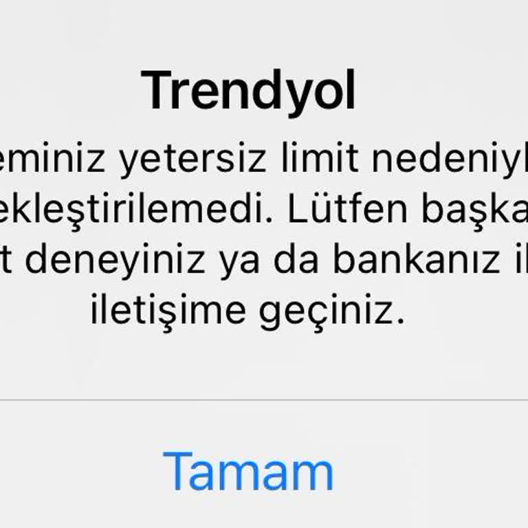 Ziraat Bankası Genç Kart Yetersiz Limit Hatası