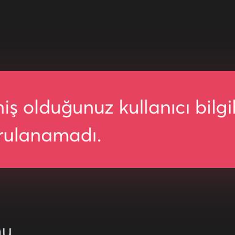 İninal Kart Uygulamasında Kimlik Sorunu!