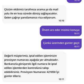 Getir Sipariş İptali Ve İade Sorunu