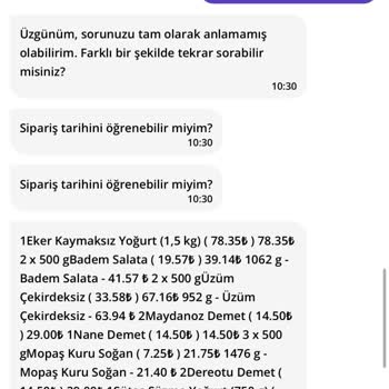 Getir Sipariş İptali Ve İade Sorunu