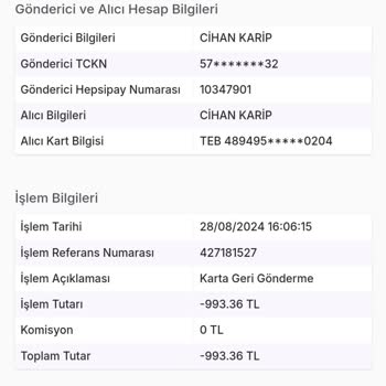Hepsipay Ve Banka Arasında Kalan İade Sorunu