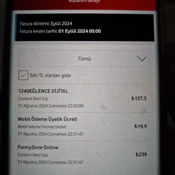 Bilgim Dışında Yapılan Ücret Kesintisi ve Abonelik Sorunu