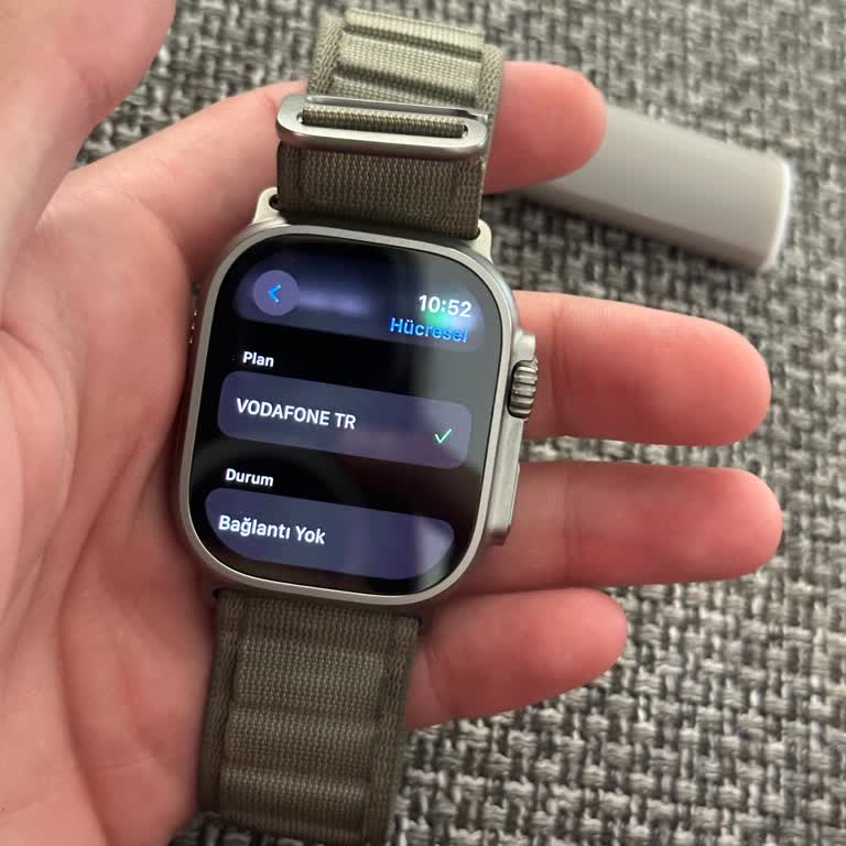 Vodafone'da Apple Watch Ultra Hücresel Bağlantı Sorunu