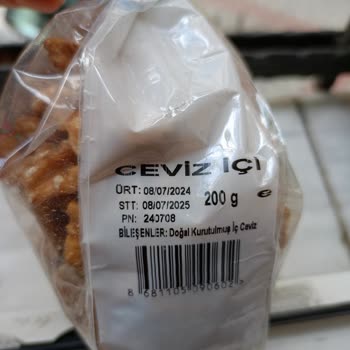 Mopaş Hipermarket Emsal Marka Cevizden Böcek Çıktı