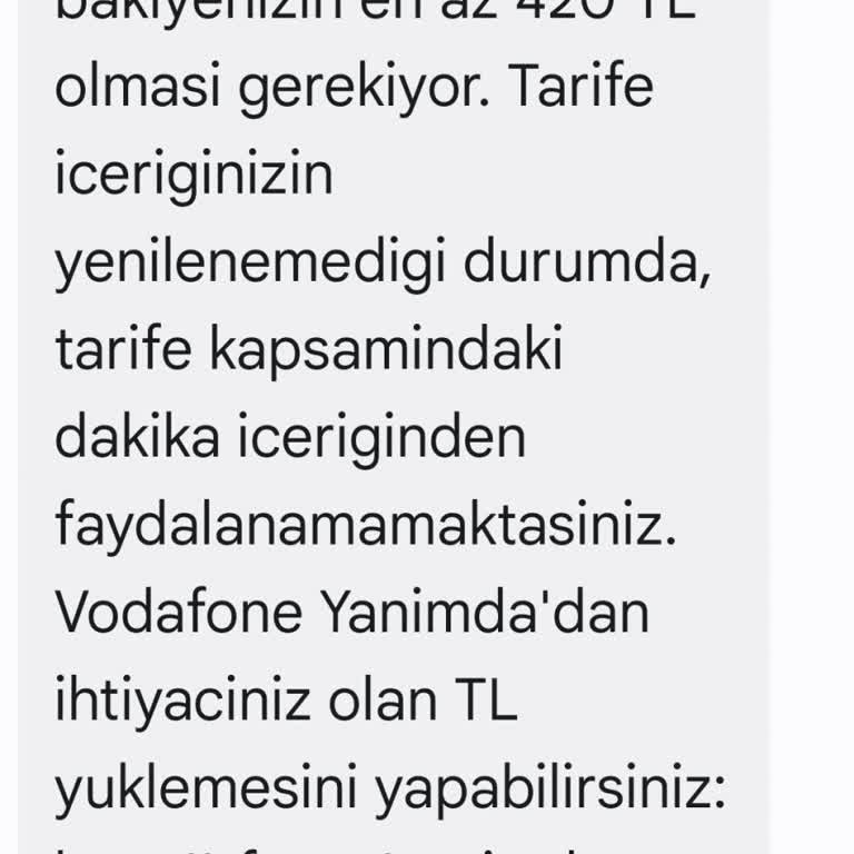 Yüksek Fiyatlı Yeni Tarifelerden Şikayetçiyim