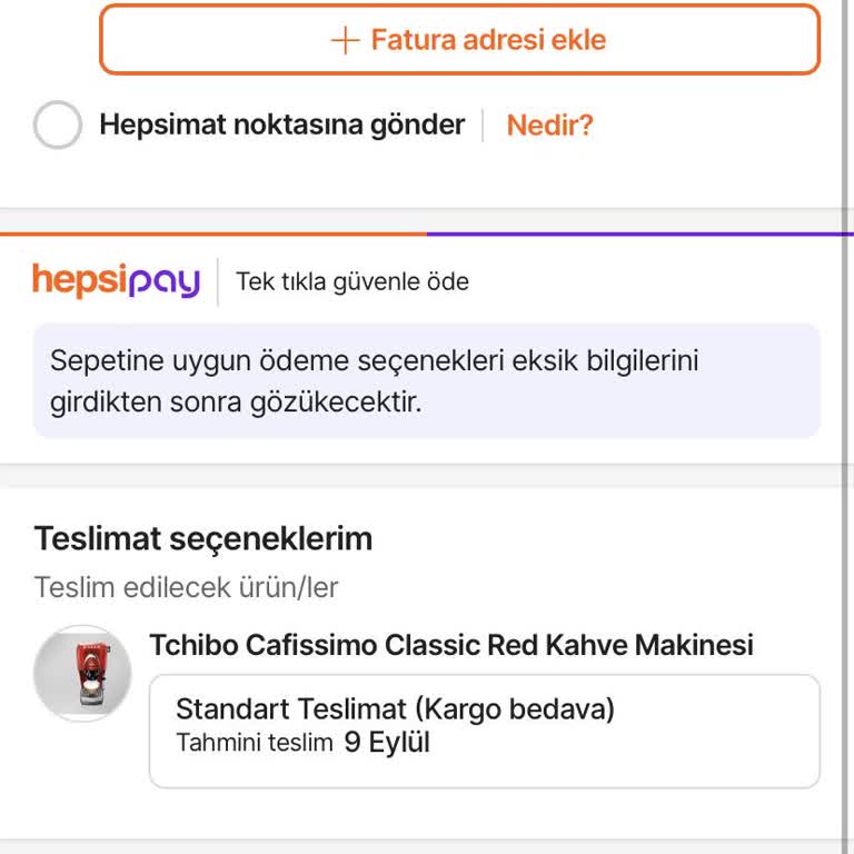 Hepsiburada Sipariş Onayı Verememe