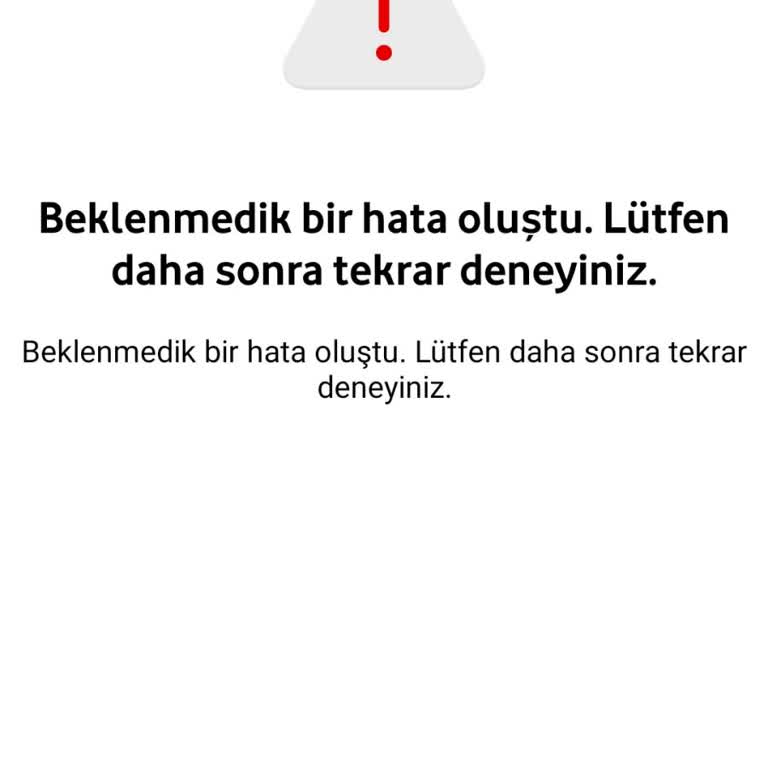 Vodafone Ek Paket Alımında Yaşanan Hata ve Müşteri Hizmetleri Sorunu
