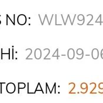 Sateen.com Ücreti Aldı Sipariş Oluşturmadı