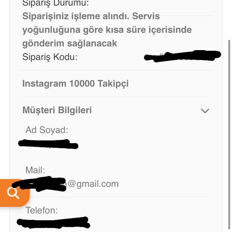 Uyguntakipci.com Takipçi Siparişim Üç Gündür Teslim Edilmedi