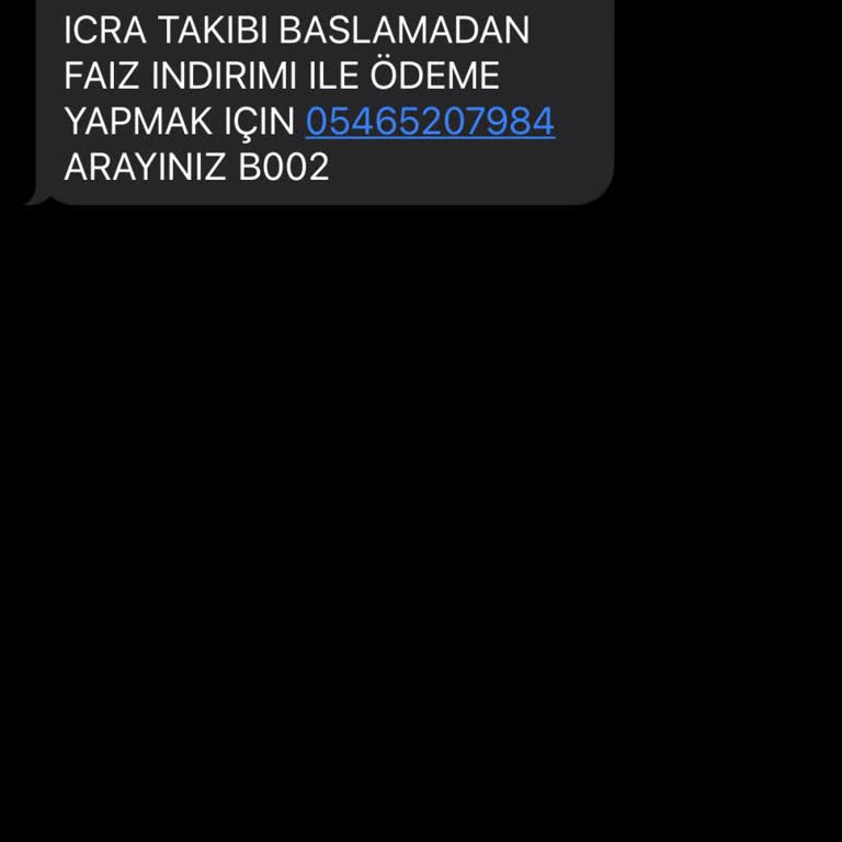 UCKOCLAR HK (SMS) Firmaya Ait Şikayet