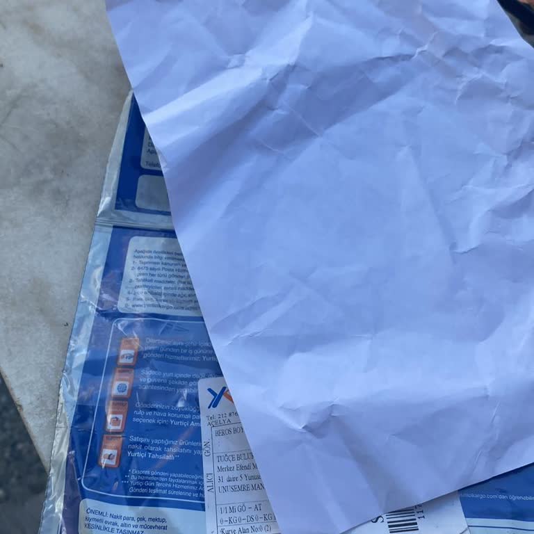 Boyner Yemek Takımı Yerine A4 Gönderdi