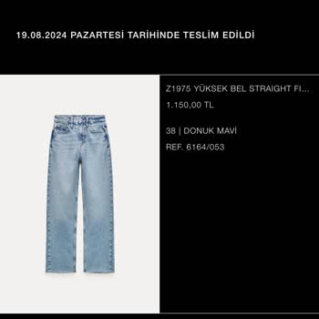 Zara Ücret İadem Yapılmıyor