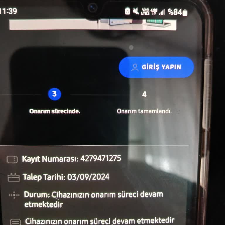 Samsung Telefonumu Geri Vermiyor