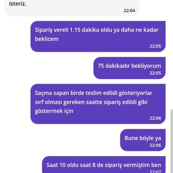 Getir Yemek Uygulamasının İnsanların Parasına El Koyması