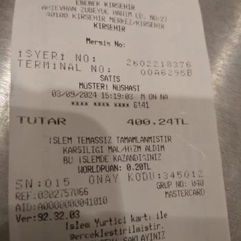 Ebebek Kırşehir Mağazasında Etiket-Kasa Uyuşmazlığı