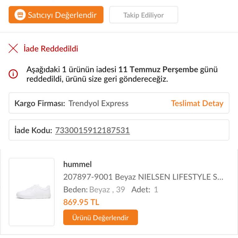 Trendyol İade Sürecinde Yaşanan Sorunlar Ve Ücret İadesi Beklentisi