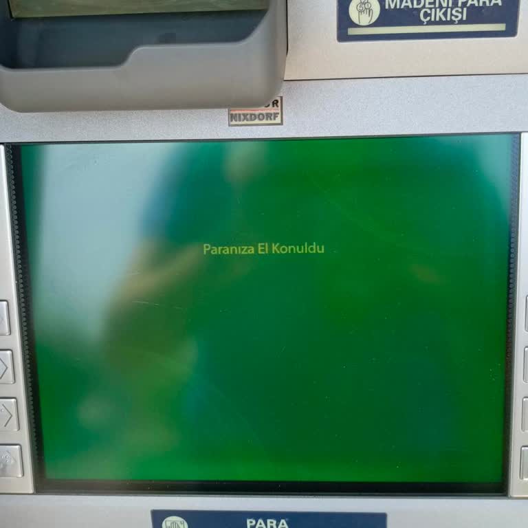 PttAVM PTT ATM Para El Koyması