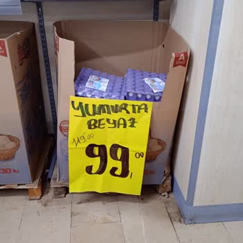 Hakmar Gıda Yumurta Ürününüzün Kasa İle Fiyatı Örtüşmüyor Bir Değil