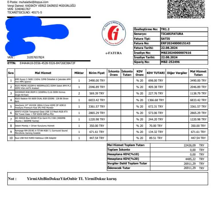 İtopya Bilgisayar Yanlış Fiyat Politikası