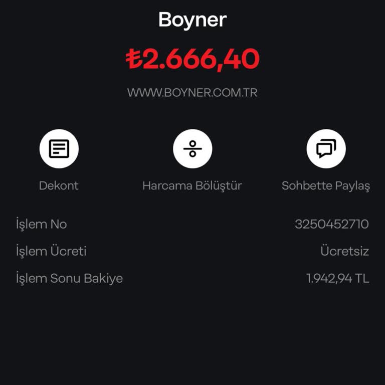 Boyner Para Çekimi Yaptı Siparişi Oluşturmadı