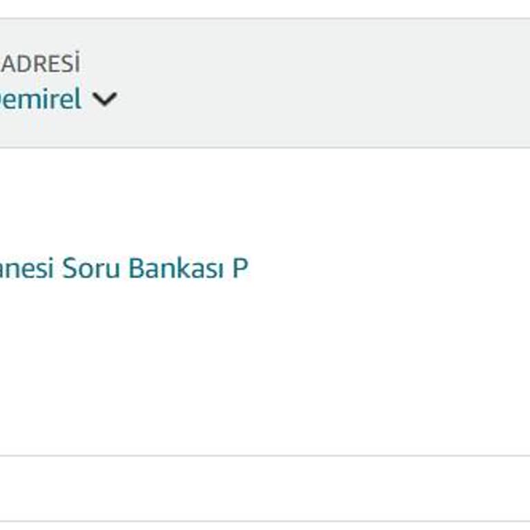 Amazon.com.tr 10 Günde Bir Tek Ders Kitabını Gönderemiyor