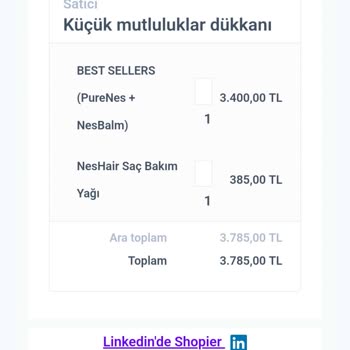 Nesbeauty Yanlış Ürün Gönderimi