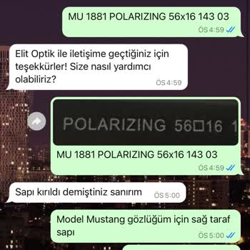 Elit Optik Vermiş Olduğu Taahhüdüne Uymuyor.