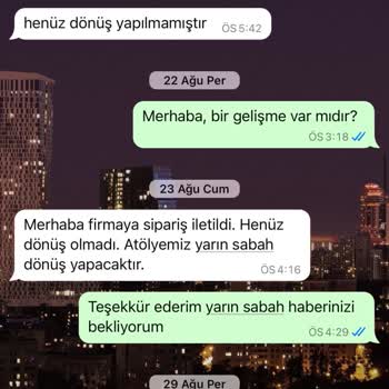 Elit Optik Vermiş Olduğu Taahhüdüne Uymuyor.