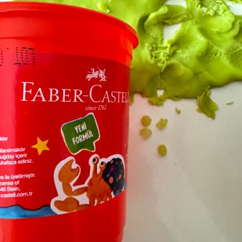 Faber-Castell Oyun Hamurunda Bilinmeyen Cisim