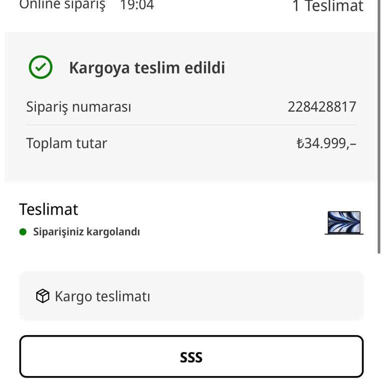 Media Markt Ürün Nerede Bilinmiyor