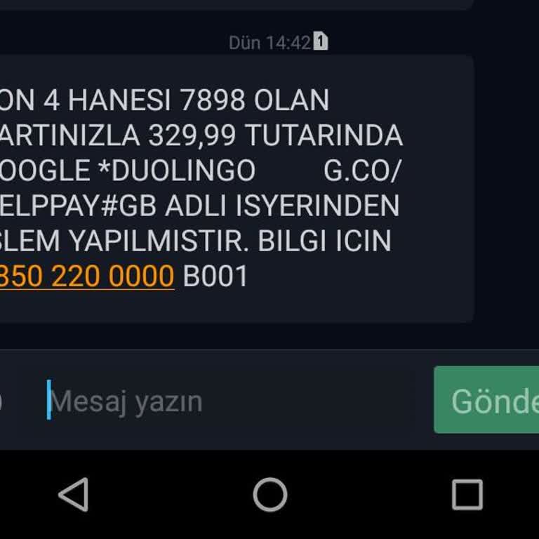 Google Play Duolingo Bir Yılı Aşan Üyeliğin Para İadesi