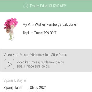 Taze Çiçek'ten Gelen Ölü Çiçek