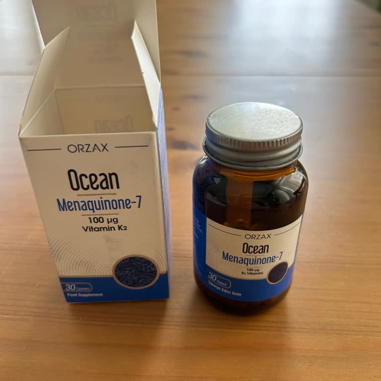 Orzax Ocean Menaquinone-7 Vitamin K2 Tablet Sayısı Sorunu