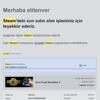 Steam Hesabım Çalındı, E-posta Adresim Değiştirildi.