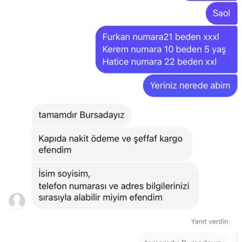 Forma_kampanya (Instagram) Hatalı Ürün Gönderildi Gönderici Firma Kabul Etmedi