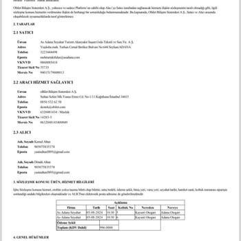 Obilet Otobüs İptal Biletlerimin Tarafıma Aktarılmaması.